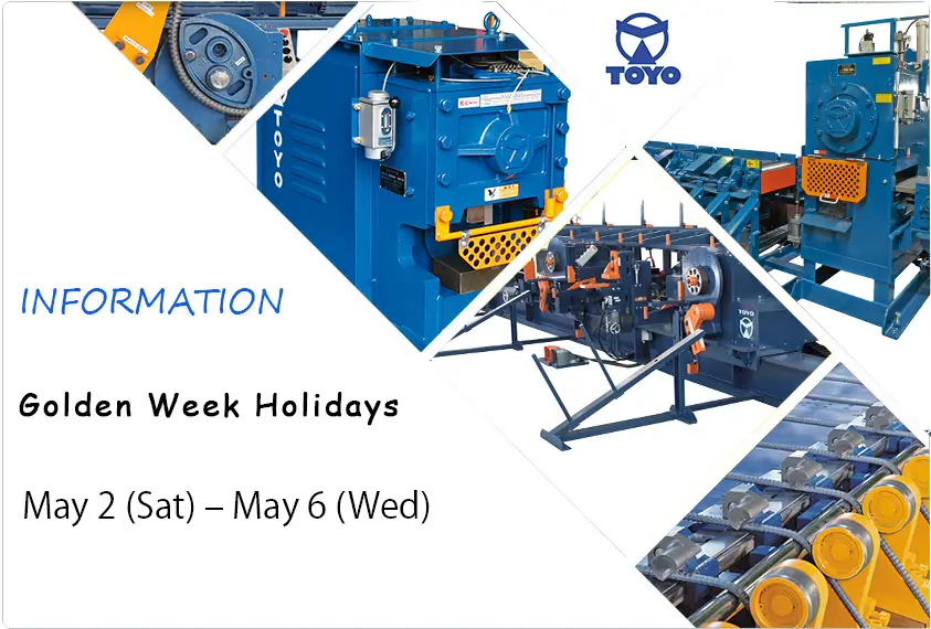 Golden Week 2026 for news notice